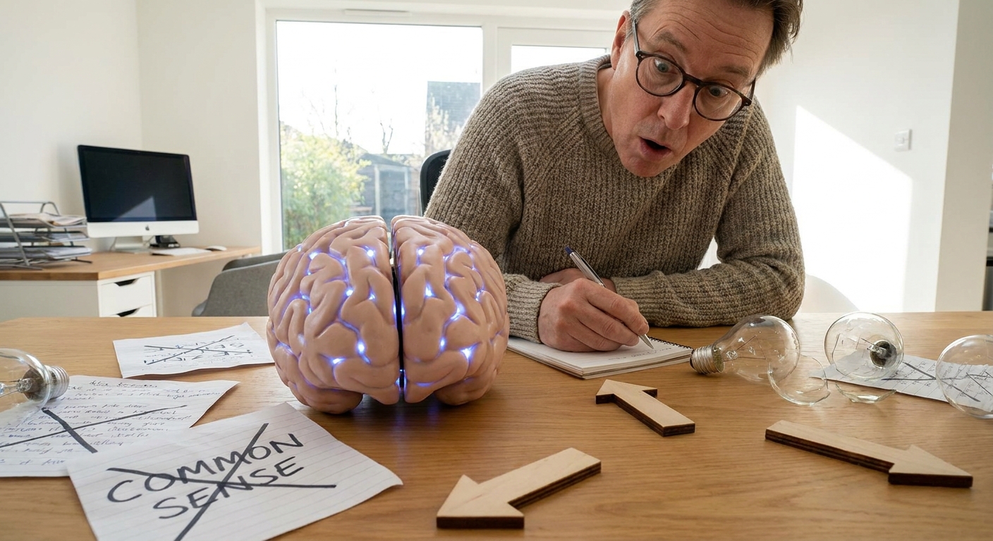 Seven Neuroscience Surprises That Quietly Contradict Your Intuition